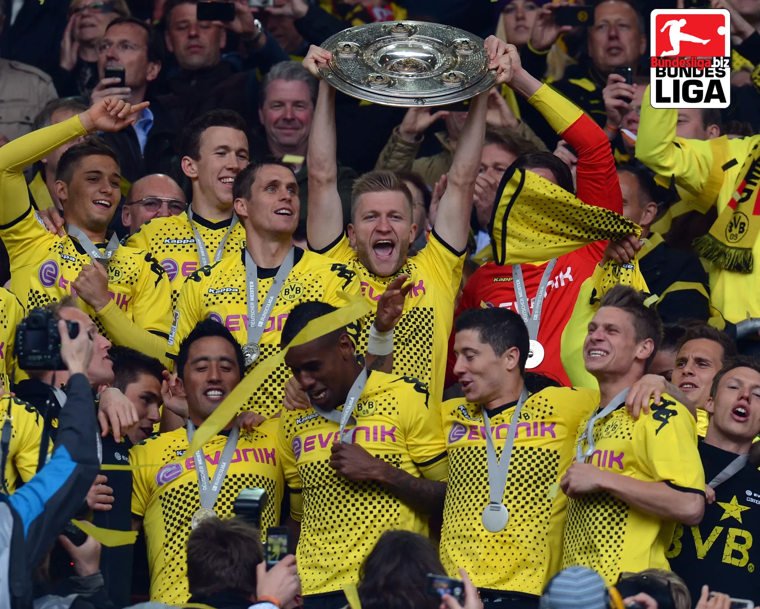 Dortmund vô địch Bundesliga bao nhiêu lần? 8 Lần